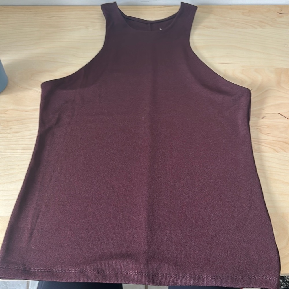 Cholate high neck tank top